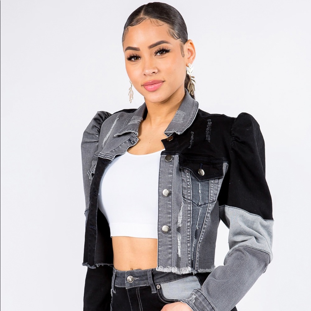 PRISCILLA PUFF SHOULDER JACKET